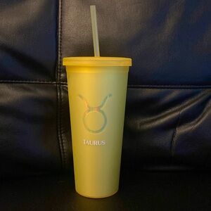 New Taurus zodiac tumbler